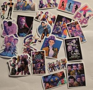 K-Pop Demon Hunters Inspired Sticker Pack - 20 Stickers